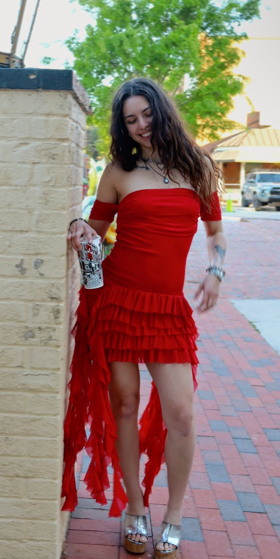Wine Red Mesh Halter Mini Dress Wine Red Mesh Halter Mini Dress