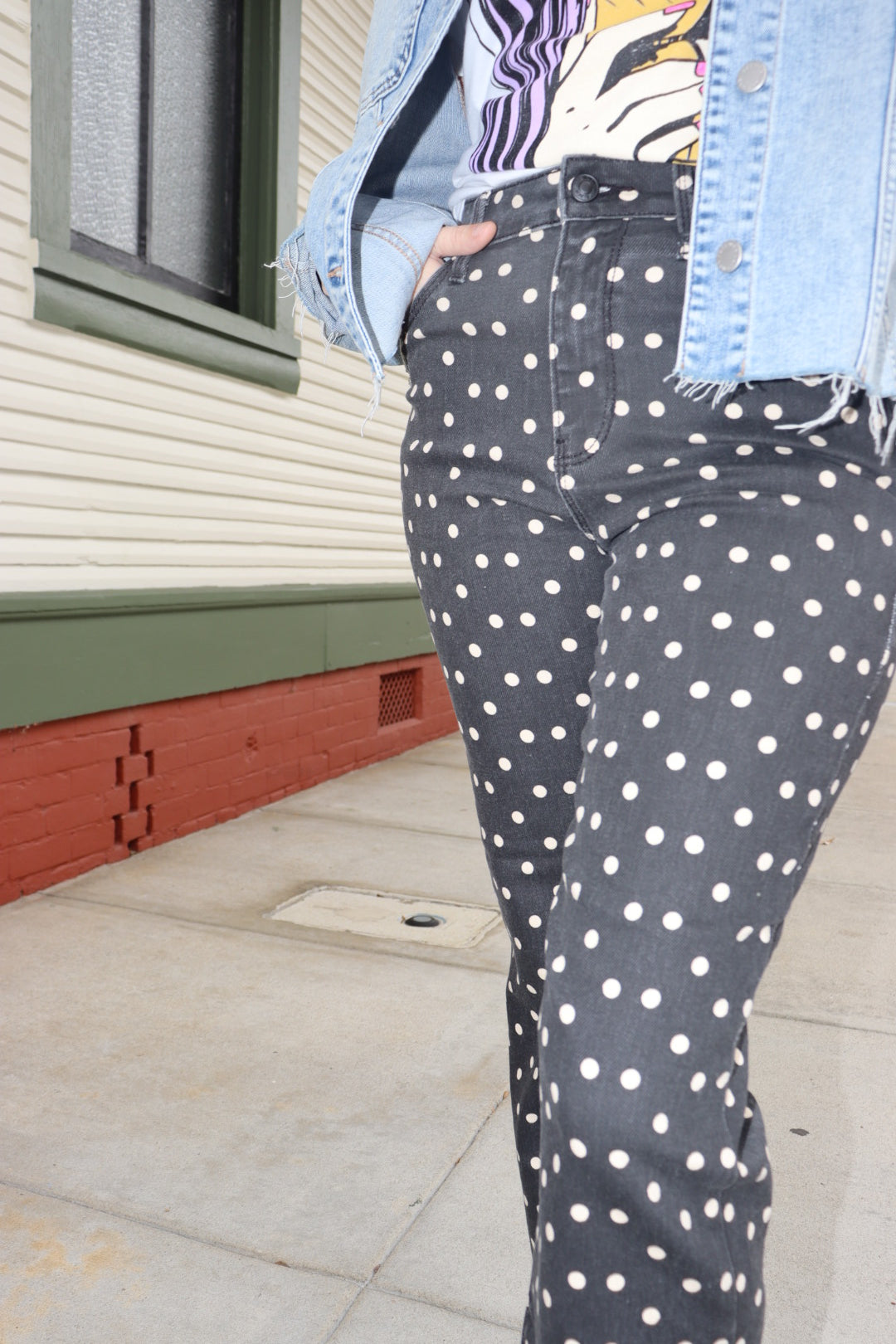 POLKA DOT JEAN