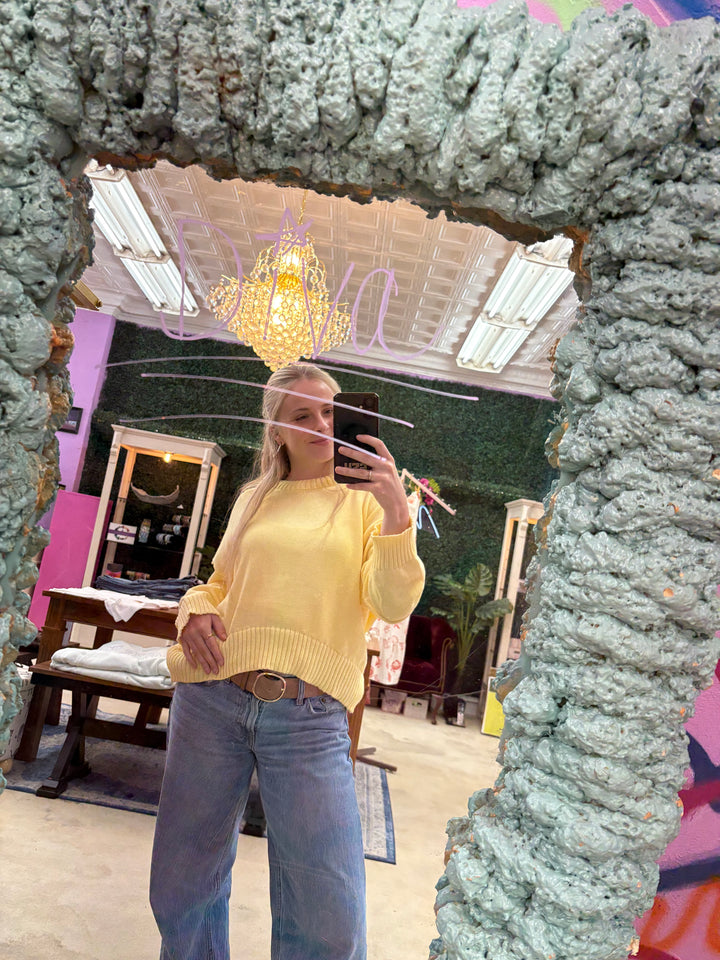 Butter Yellow Sweater