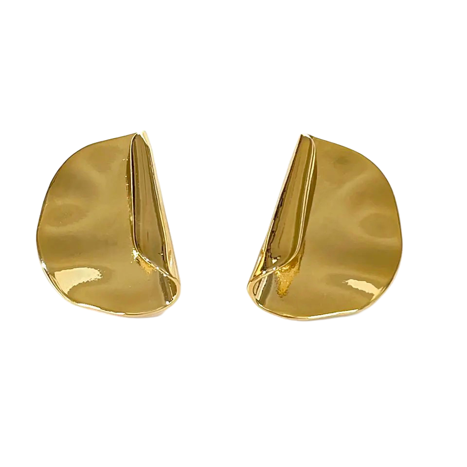 Lauren Kenzie, LLC - Gold Foil Earrings