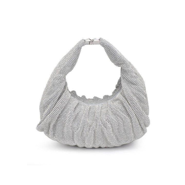 Arianna Evening Bag: Silver