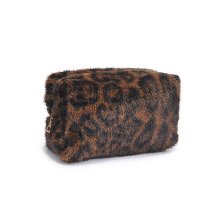Leopard Luxe Cosmetic Pouch: Leopard