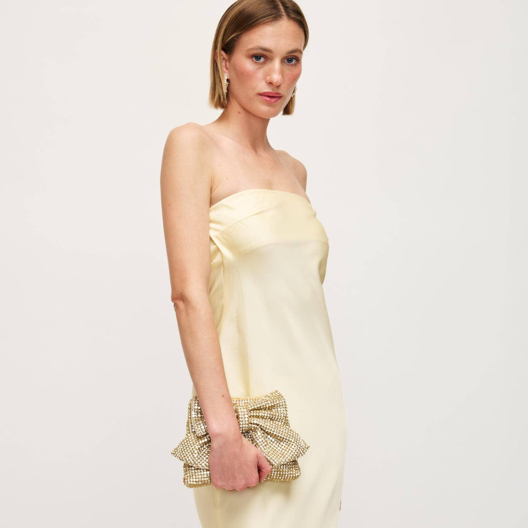 Gretchen Evening Bag: Gold