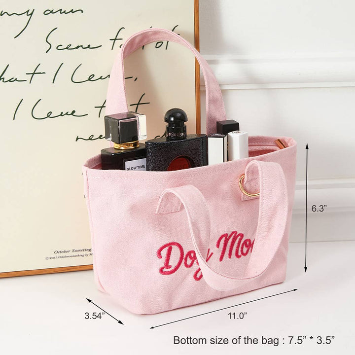 Fashion City - Mom Dog Mini Tote With Key Ring Holder: 2706 / One Size