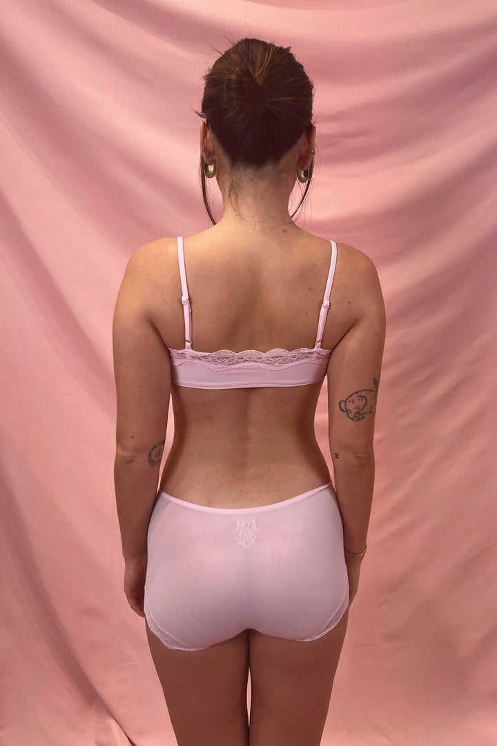 Butter Me Up Lace Bralette: Orchid
