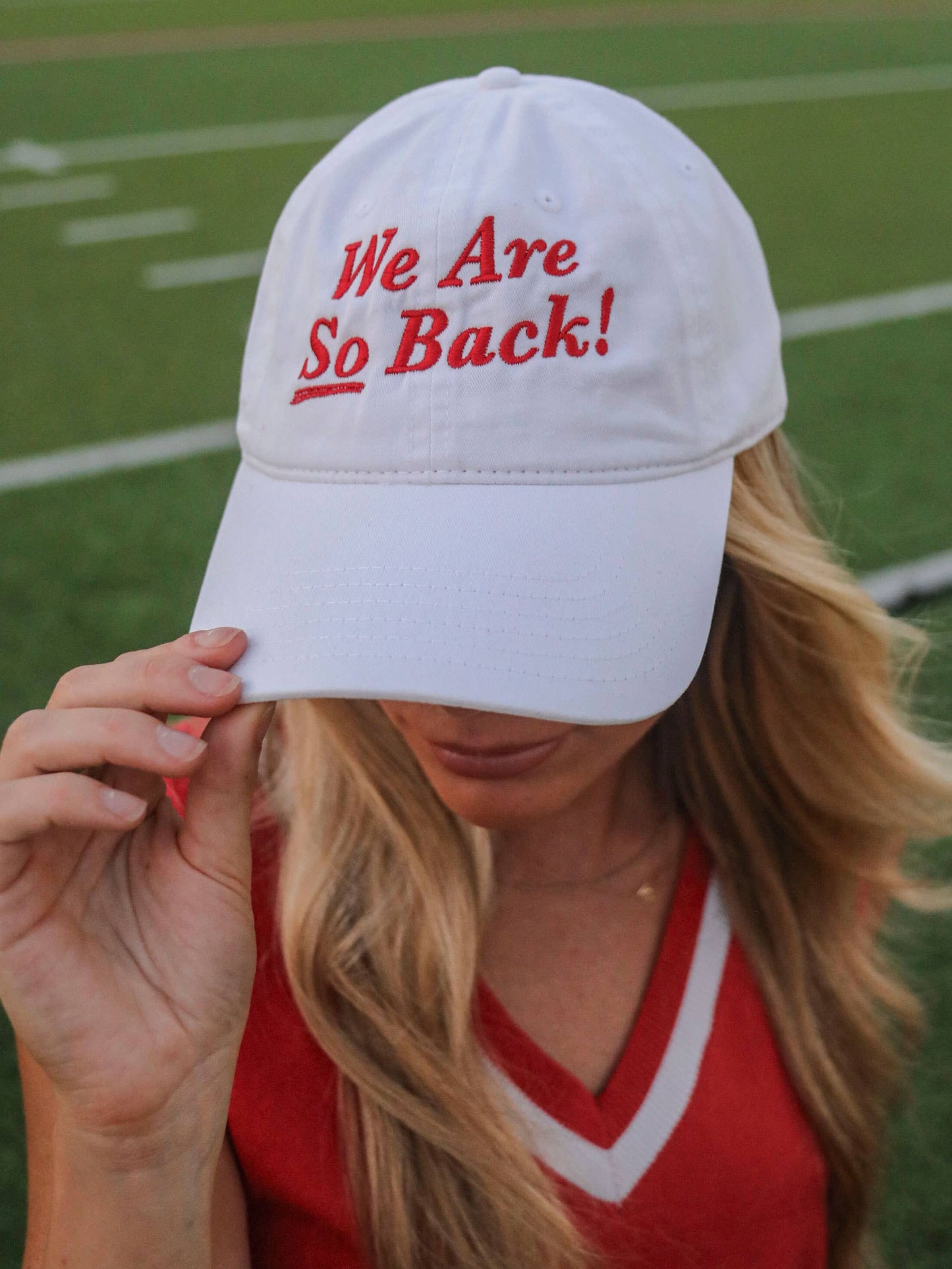 WE ARE SO BACK DAD HAT