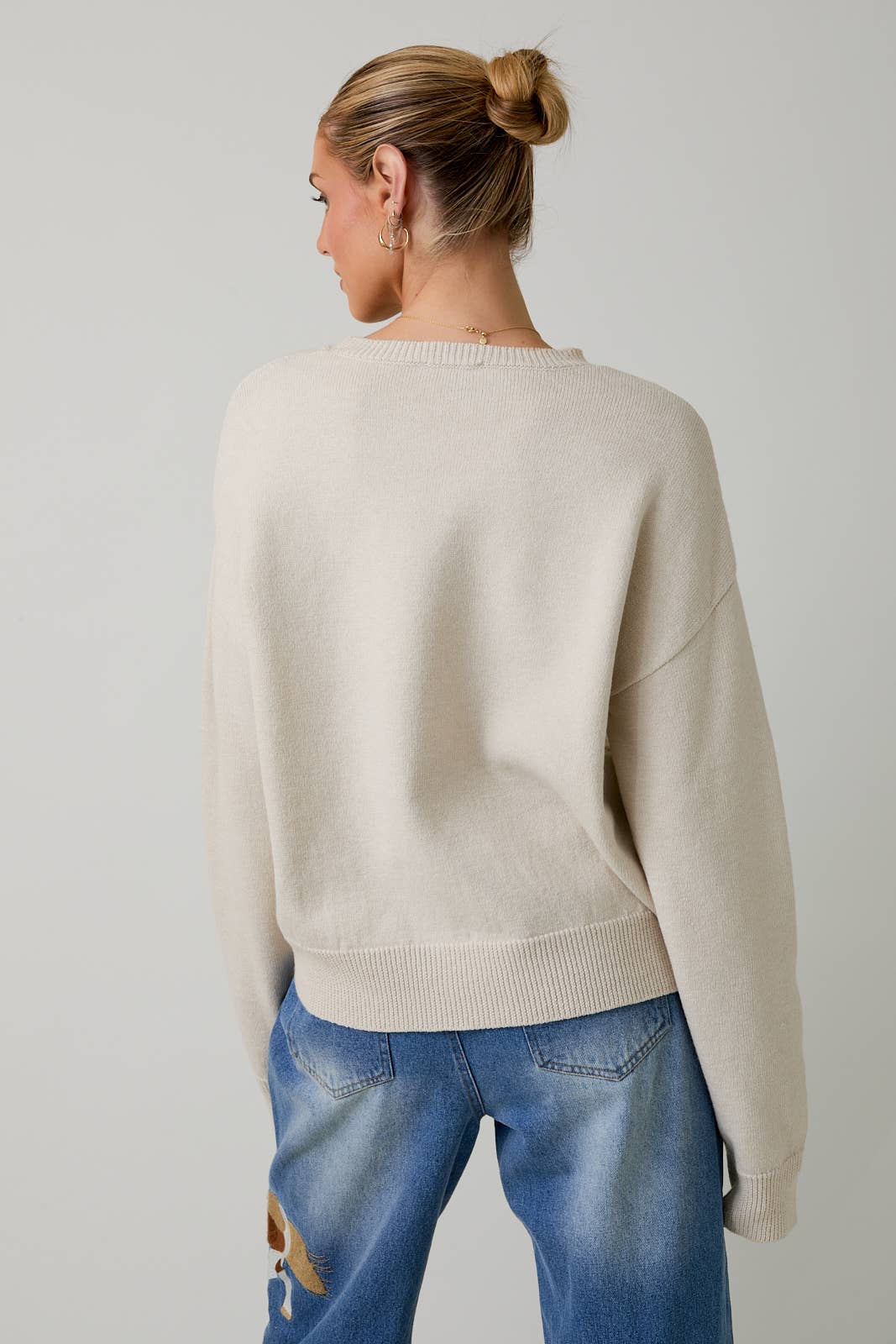 "ESPRESSO MARTINI PLEASE" SWEATER TOP