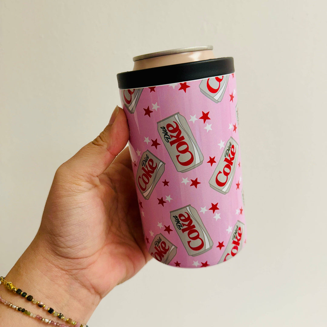 Pink Diet Coke Inspired Pattern