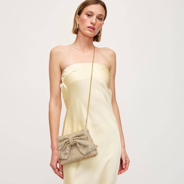 Gretchen Evening Bag: Gold