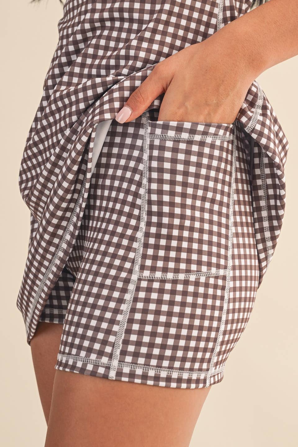 Gingham Sweetheart Dress