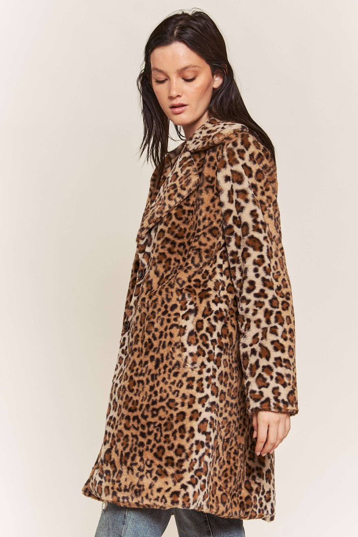 LEOPARD FAUX FUR