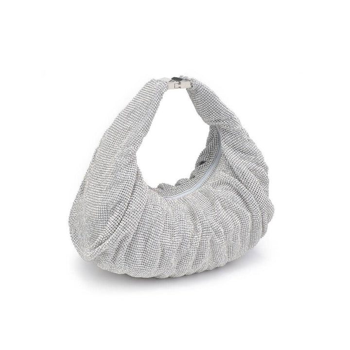 Arianna Evening Bag: Silver