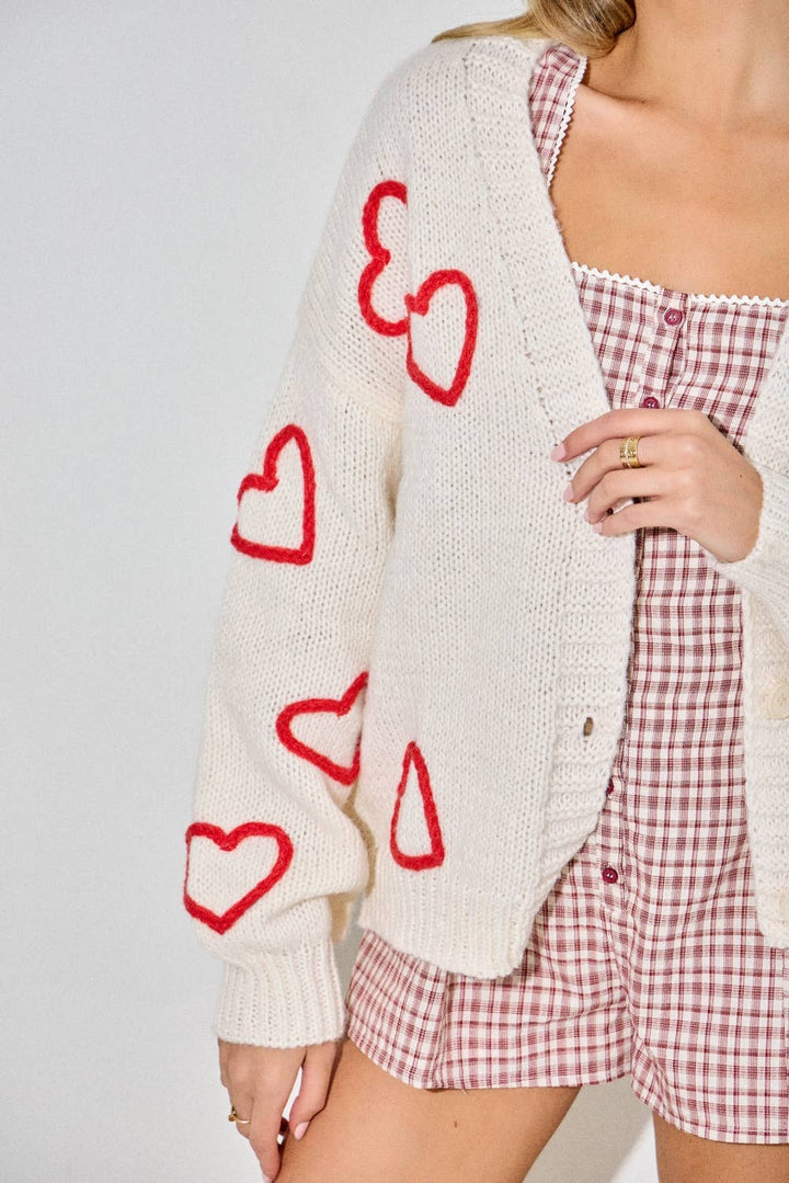HEART CARDIGAN