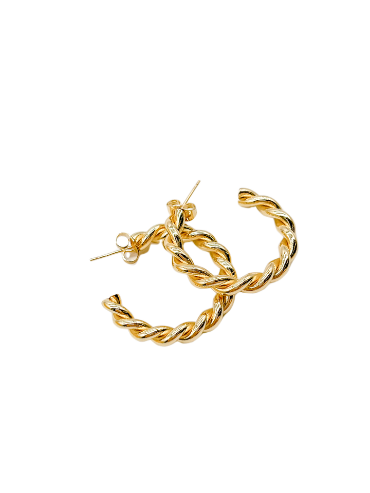 Lauren Kenzie, LLC - Large Twisted Hoops