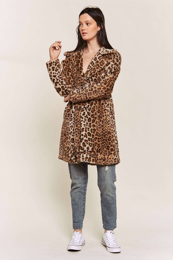 LEOPARD FAUX FUR