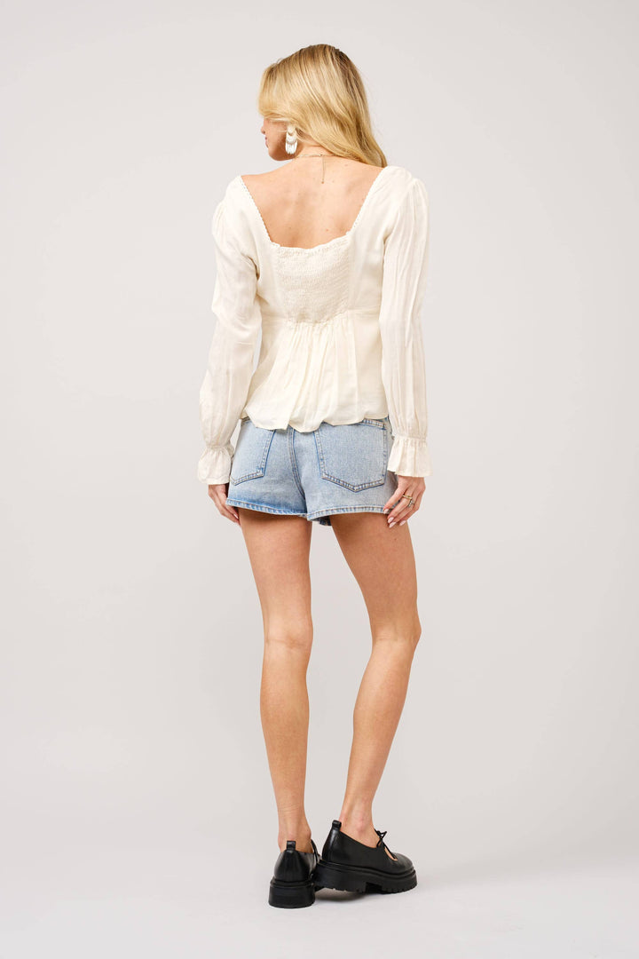 Low Mid Rise Micro Mini Denim Skort