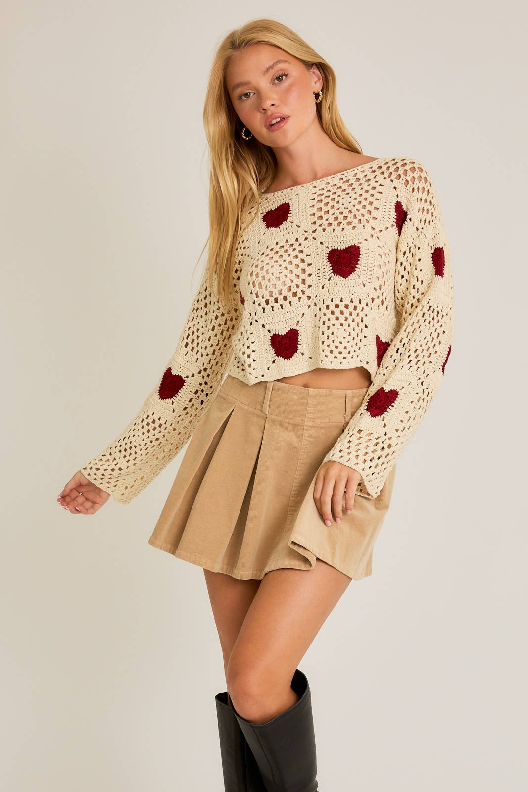 CROCHET BOXY TOP