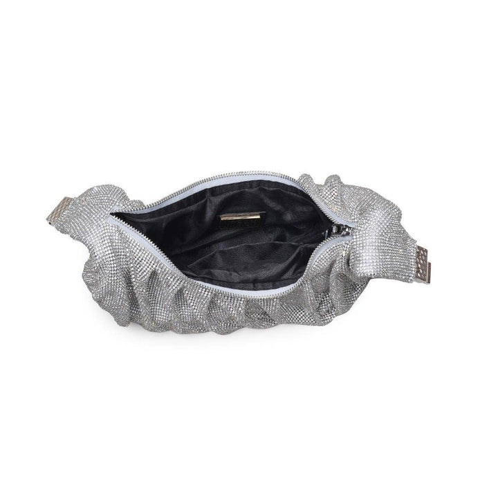 Arianna Evening Bag: Silver