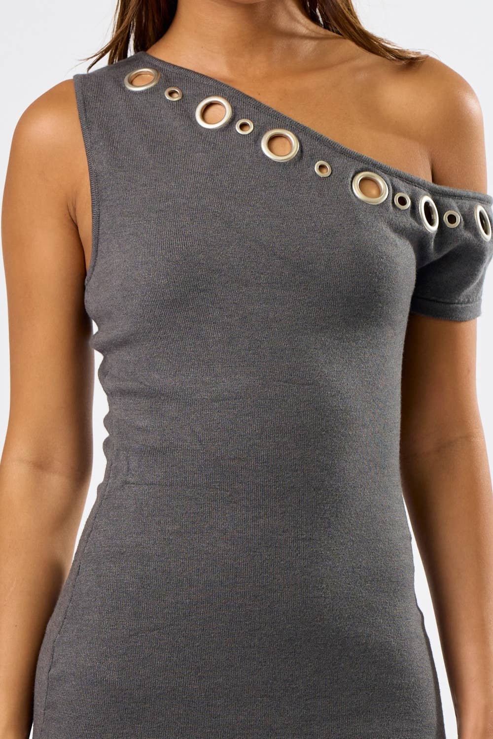 The Grommet Off-Shoulder Mini: Burgundy