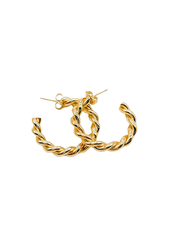 Lauren Kenzie, LLC - Large Twisted Hoops