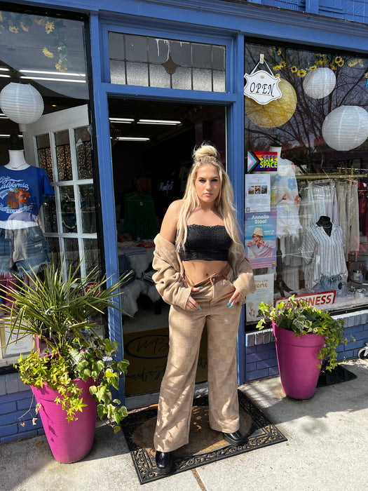 Tan Pants