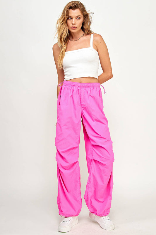 PARACHUTE WIDE LEG PANTS