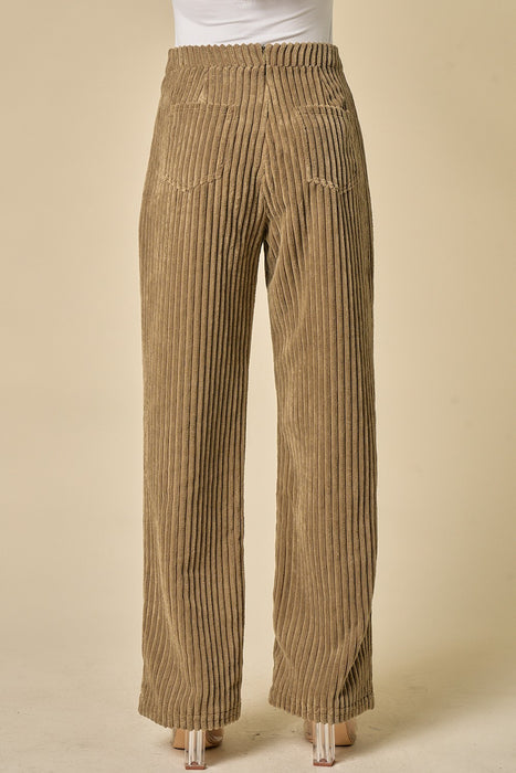 Tan Fuzzy Corduroy's